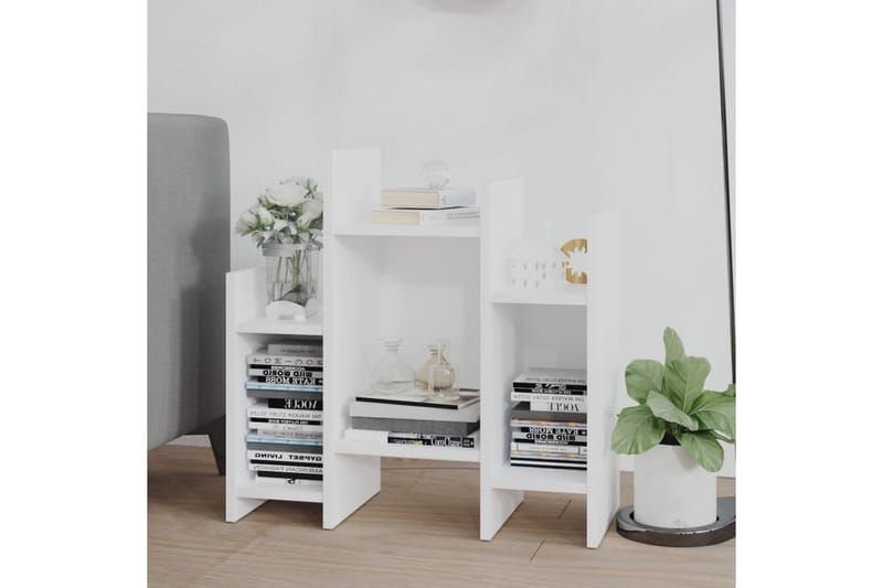 Sidobord vit 60x26x60 cm spånskiva - Vit - Möbler - Bord