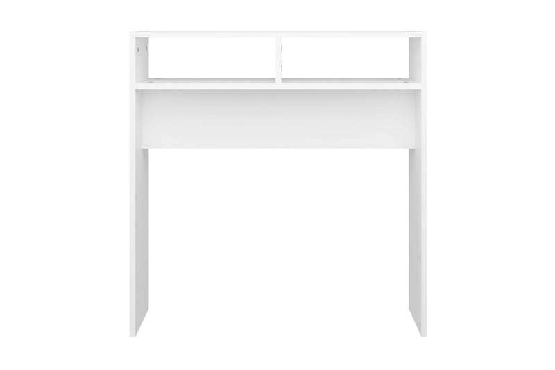 Sidobord vit 78x30x80 cm spånskiva - Vit - Möbler - Bord