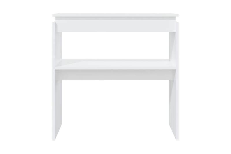 Sidobord vit 80x30x80 cm spånskiva - Vit - Möbler - Bord