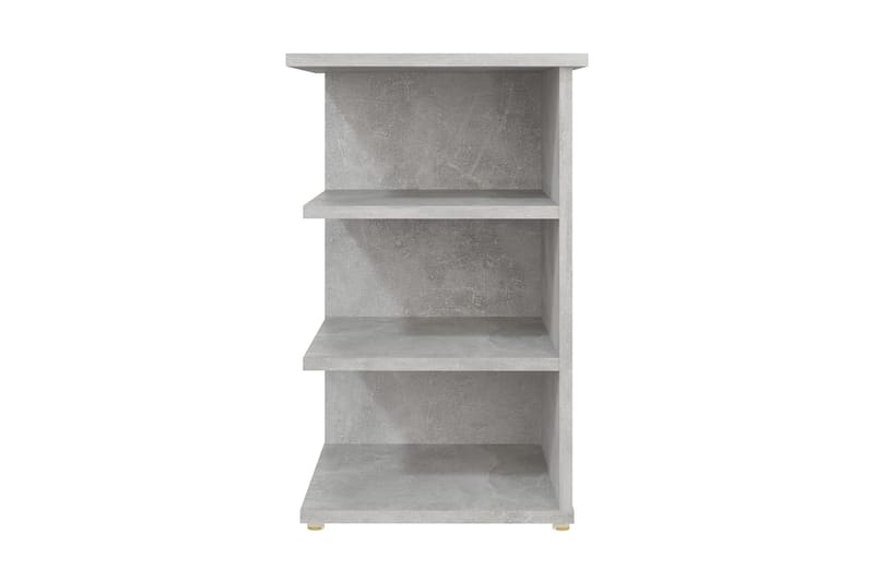 Sidoskåp betonggrå 35x35x55 cm spånskiva - Grå - Möbler - Bord