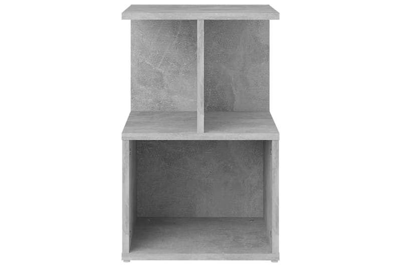 Sidoskåp betonggrå 35x35x55 cm spånskiva - Grå - Möbler - Bord