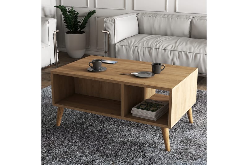SIGARI Soffbord 90x54x90 cm Ek - Möbler - Bord