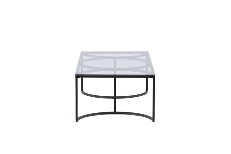 Skanör Soffbord 140x70x42 cm - Svart - Möbler - Bord