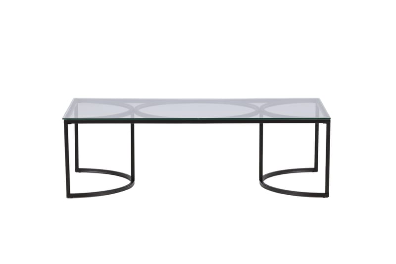 Skanör Soffbord 140x70x42 cm, Svart