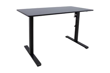 Skrivbord Ergo Optimal med motor 120x60 cm Svart - Möbler - Bord