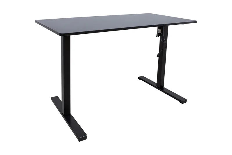 Skrivbord Ergo Optimal med motor 120x60 cm Svart - Möbler - Bord