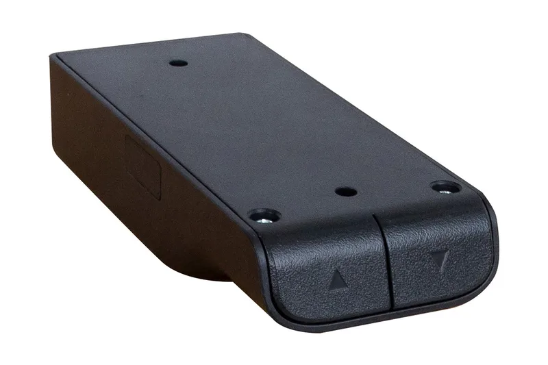 Skrivbord Ergo Optimal med motor 120x60 cm Svart/Grå - Möbler - Bord