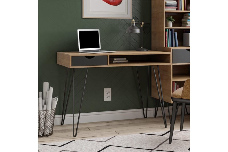 Skrivbord Novogratz Harmony 106 cm med Förvaring - Möbler - Bord