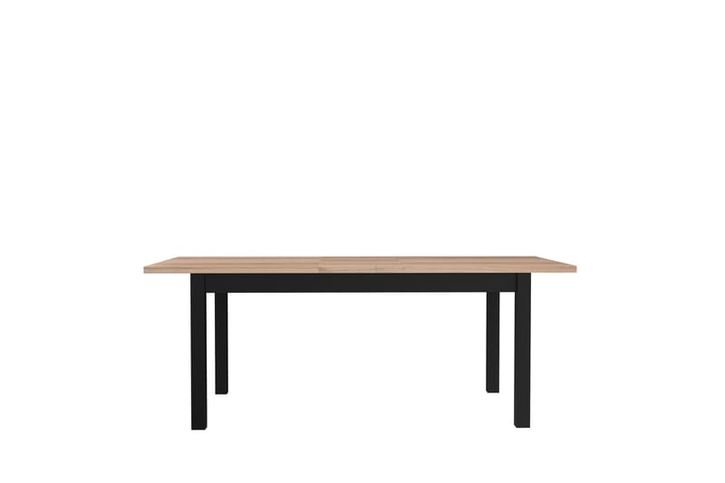 SMADOV Förlängningsbart Matbord 160 cm Brun/Svart - Bord - Matbord & köksbord