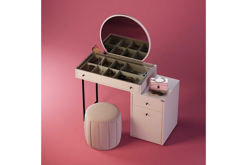 Sminkbord Dralen Mink - Multifärgad - Möbler - Bord