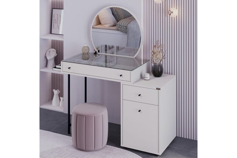 Sminkbord Dralen Mink - Multifärgad - Möbler - Bord