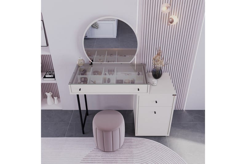 Sminkbord Dralen Mink - Multifärgad - Möbler - Bord