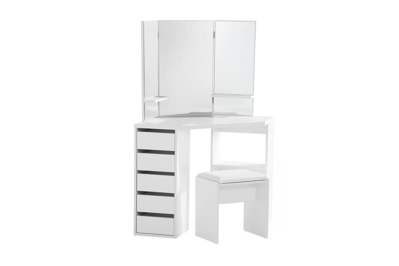 GASSEBOL Sminkbord 114 cm Vit - Möbler - Bord - Sminkbord