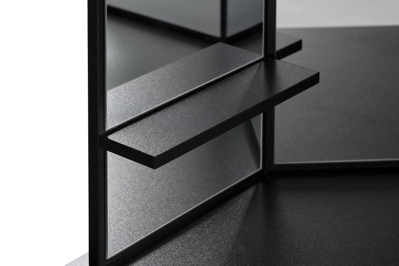 GASSEBOL Sminkbord 140 cm Svart - Möbler - Bord - Sminkbord