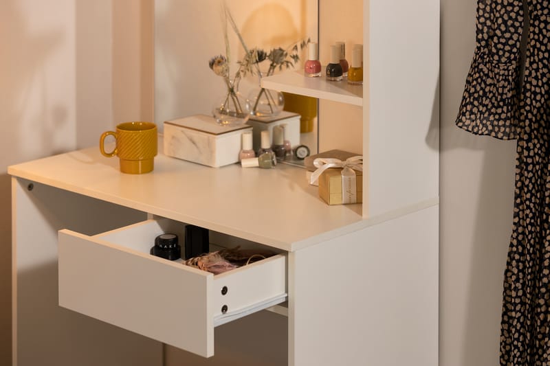 GASSEBOL Sminkbord 75 cm Vit - Möbler - Bord - Sminkbord