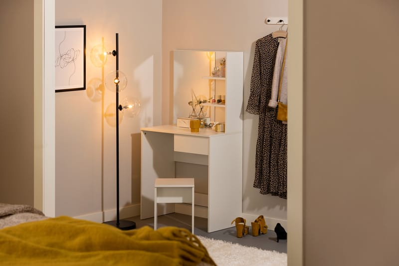 GASSEBOL Sminkbord 75 cm Vit - Möbler - Bord - Sminkbord