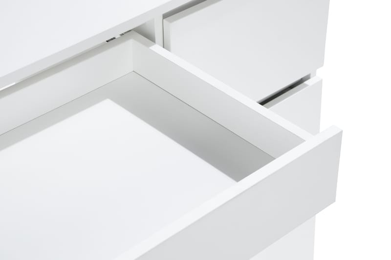 GASSEBOL Sminkbord 94 cm med LED Belysning Vit - Möbler - Bord - Sminkbord
