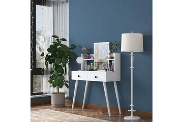 Junji Sminkbord 89,8x111,8 cm Vit - Hanah Home - Möbler - Bord - Sminkbord