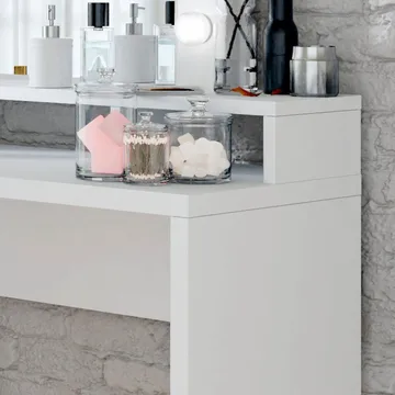Sminkbord med spegel Diva med 3 Lådor - Möbler - Bord