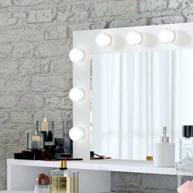 Sminkbord med spegel Diva med 3 Lådor - Möbler - Bord