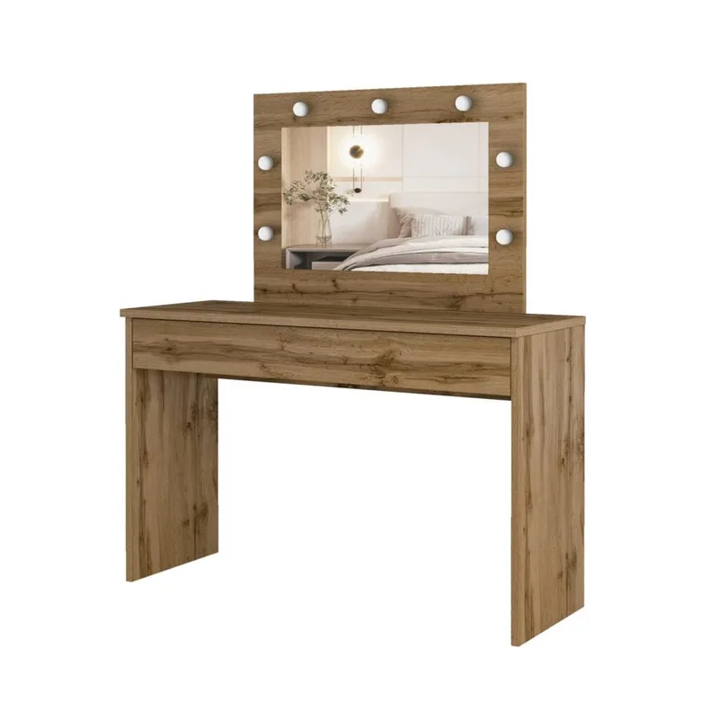 Sminkbord med spegel Eva 1 låda - Wotan Ek - Möbler - Bord