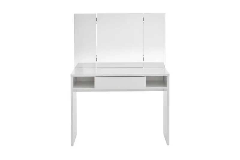Ridell Sminkbord 100 cm, Vit