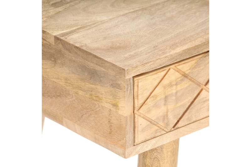 Sminkbord 100x50x76 cm massivt mangoträ - Brun - Möbler - Bord - Sminkbord