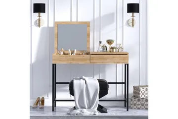 Sminkbord 45x100 cm - Natur/Svart - Möbler - Bord - Sminkbord