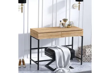 Sminkbord 45x100 cm - Natur/Svart - Möbler - Bord - Sminkbord