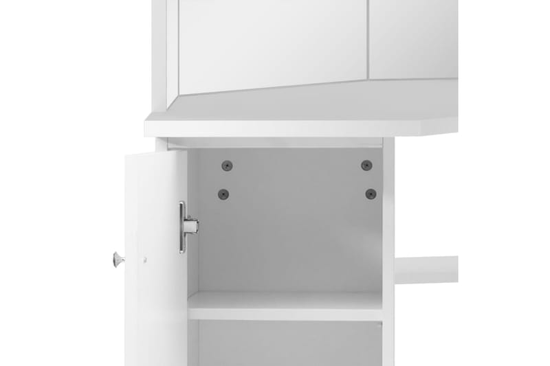 Sminkbord hörn vit - Vit - Möbler - Bord - Sminkbord