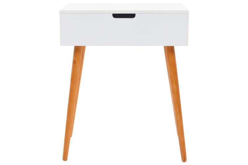 Sminkbord med spegel MDF 60x40x75 cm - Vit - Möbler - Bord - Sminkbord