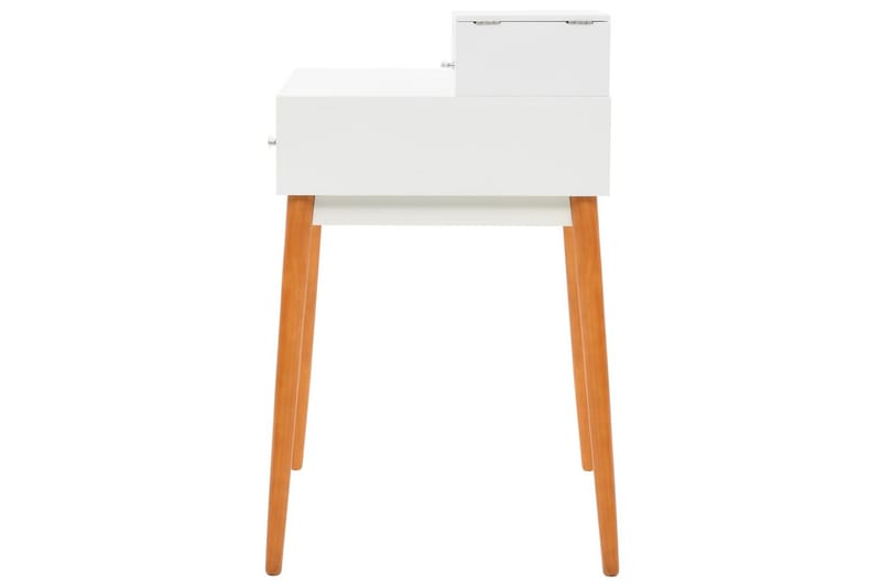 Sminkbord med spegel MDF 60x50x86 cm - Vit - Möbler - Bord - Sminkbord