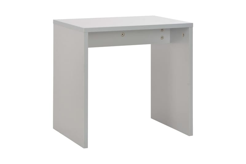 Sminkbord med spegel och pall grå 104x45x131 cm - Grå - Bord - Sminkbord