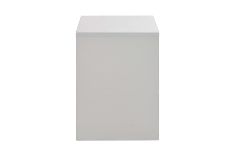 Sminkbord med spegel och pall grå 104x45x131 cm - Grå - Möbler - Bord - Sminkbord