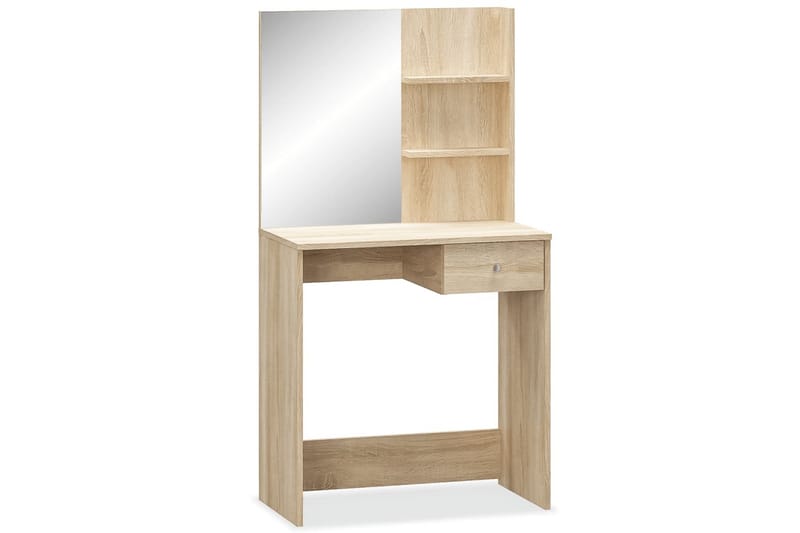 Sminkbord spånskiva 75x40x141 cm ek - Brun - Möbler - Bord - Sminkbord