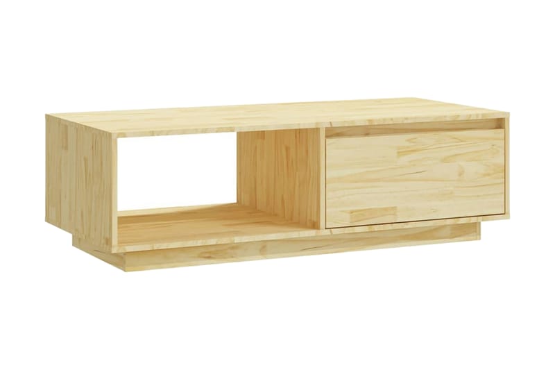 Soffbord 110x50x33,5 cm massiv furu - Brun - Möbler - Bord