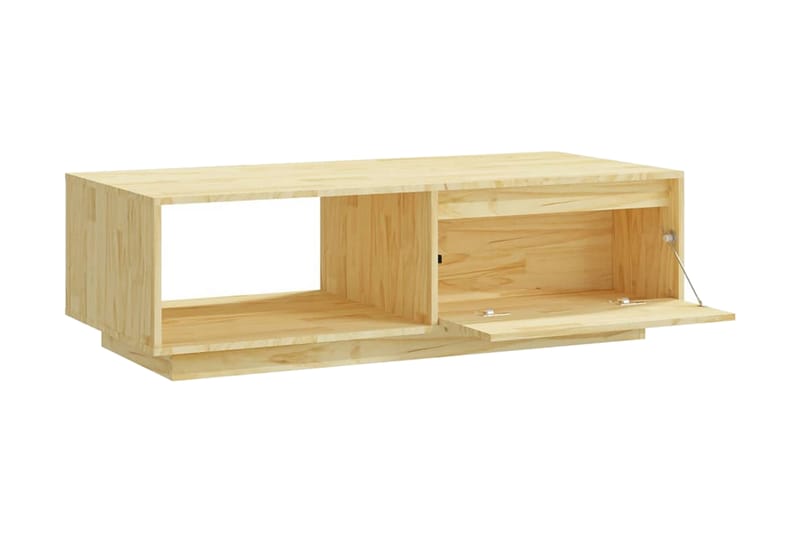 Soffbord 110x50x33,5 cm massiv furu - Brun - Möbler - Bord