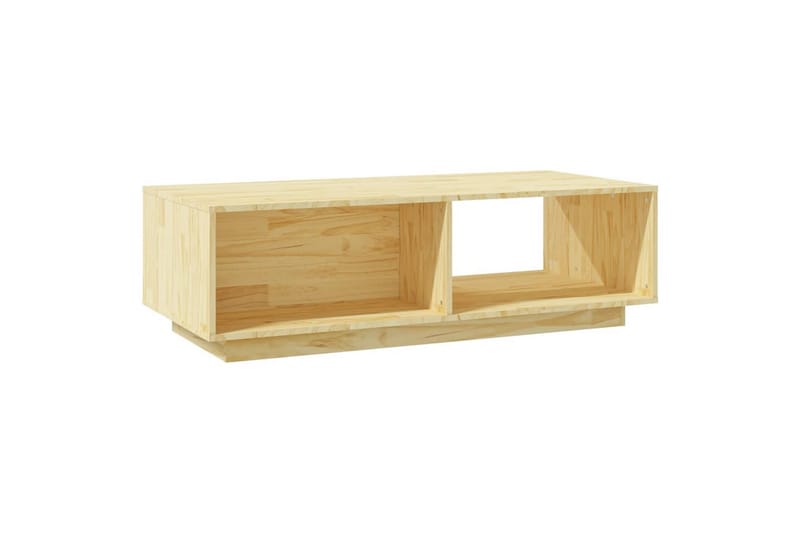 Soffbord 110x50x33,5 cm massiv furu - Brun - Möbler - Bord