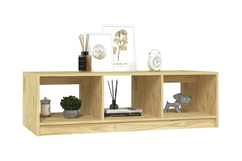 Soffbord 110x50x34 cm massiv furu - Brun - Möbler - Bord