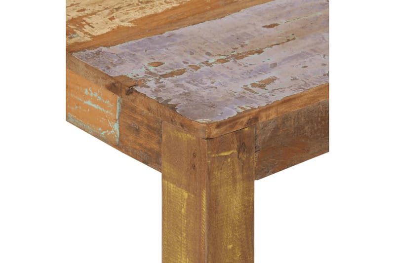 Soffbord 60x60x35 cm massivt återvunnet trä - Flerfärgad - Soffbord - Bord