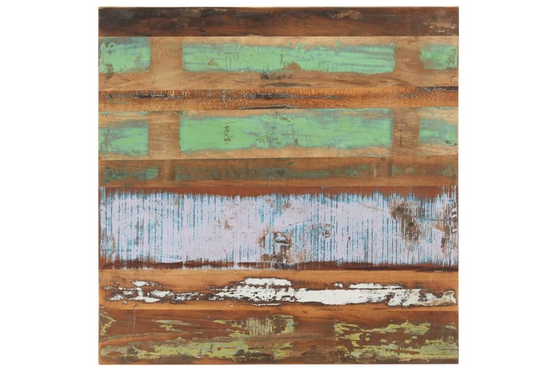 Soffbord 80x80x40 cm massivt återvunnet trä - Brun - Möbler - Bord