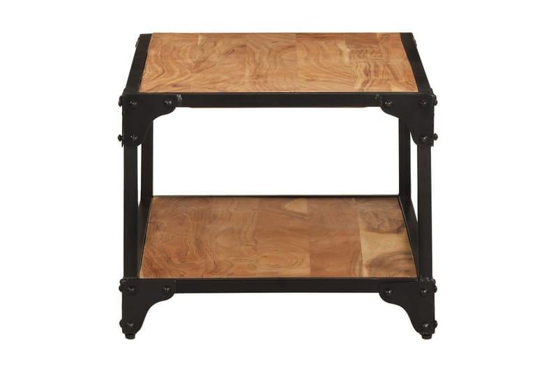 Soffbord 90x45x35 cm massivt akaciaträ - Brun - Möbler - Bord