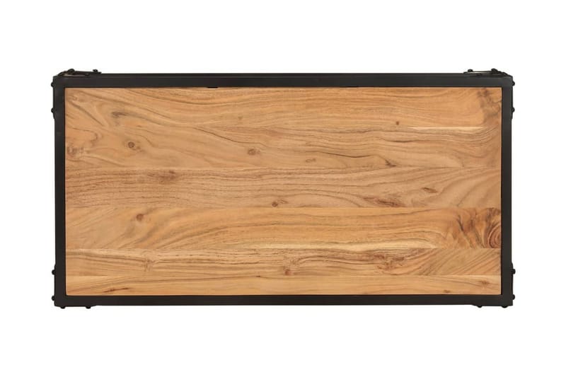 Soffbord 90x45x35 cm massivt akaciaträ - Brun - Möbler - Bord