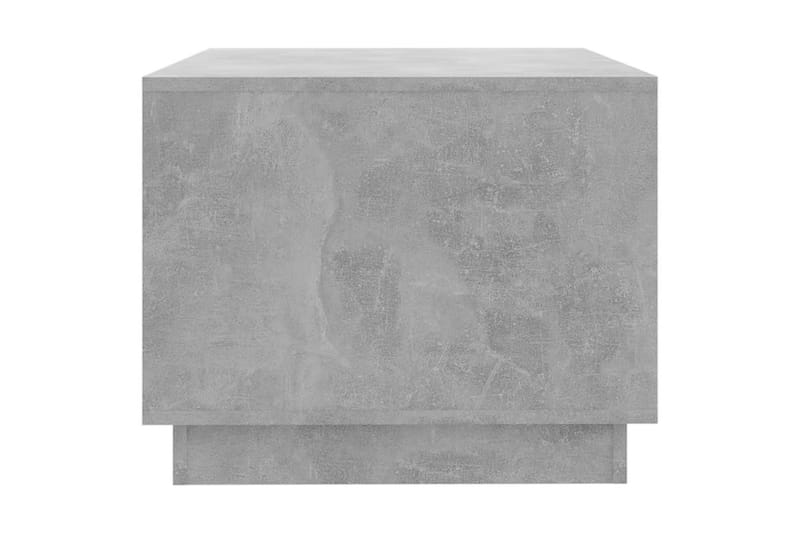 Soffbord betoggrå 102,5x55x44 cm spånskiva - Grå - Möbler - Bord