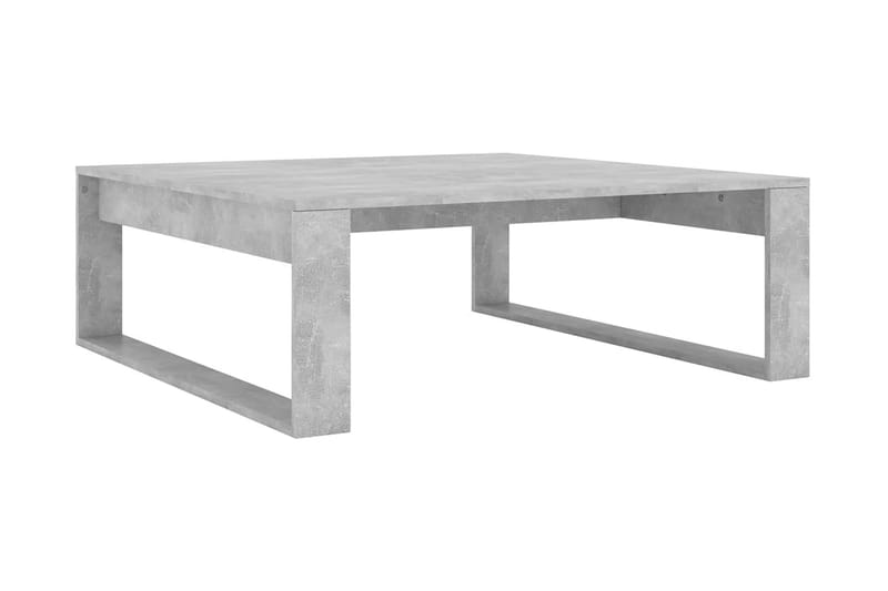 Soffbord betonggrå 100x100x35 cm spånskiva - Grå - Möbler - Bord
