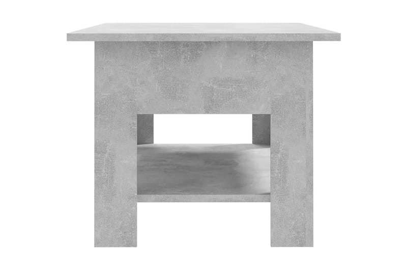 Soffbord betonggrå 102x55x42 cm spånskiva - Grå - Soffbord - Bord