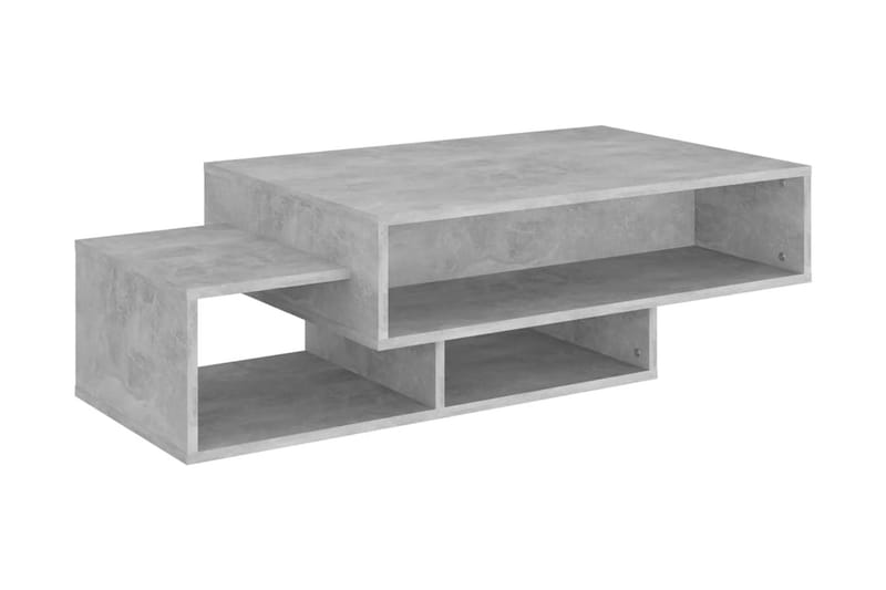 Soffbord betonggrå 105x55x32 cm spånskiva - Grå - Möbler - Bord