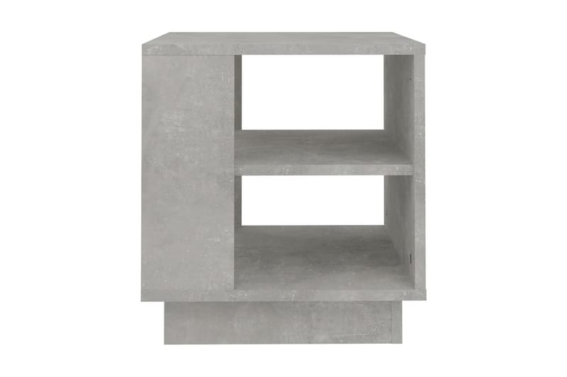 Soffbord betonggrå 40x40x43 cm konstruerat trä - Grå - Soffbord - Bord
