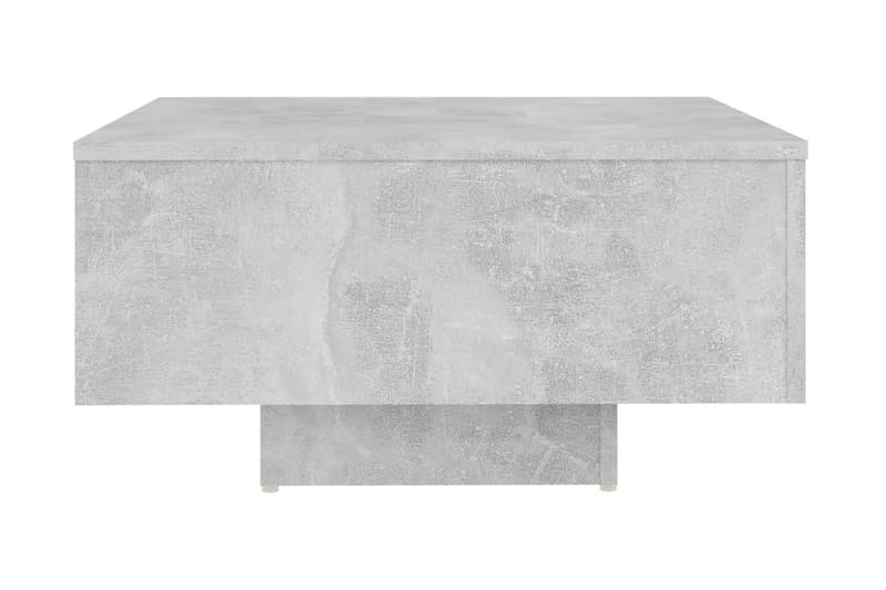 Soffbord betonggrå 60x60x31,5 cm spånskiva - Grå - Möbler - Bord