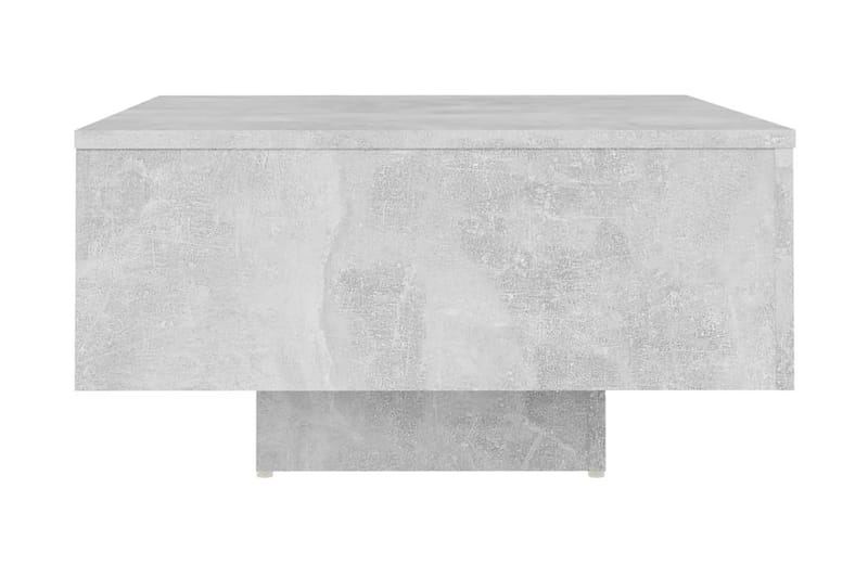 Soffbord betonggrå 60x60x31,5 cm spånskiva - Grå - Bord - Soffbord